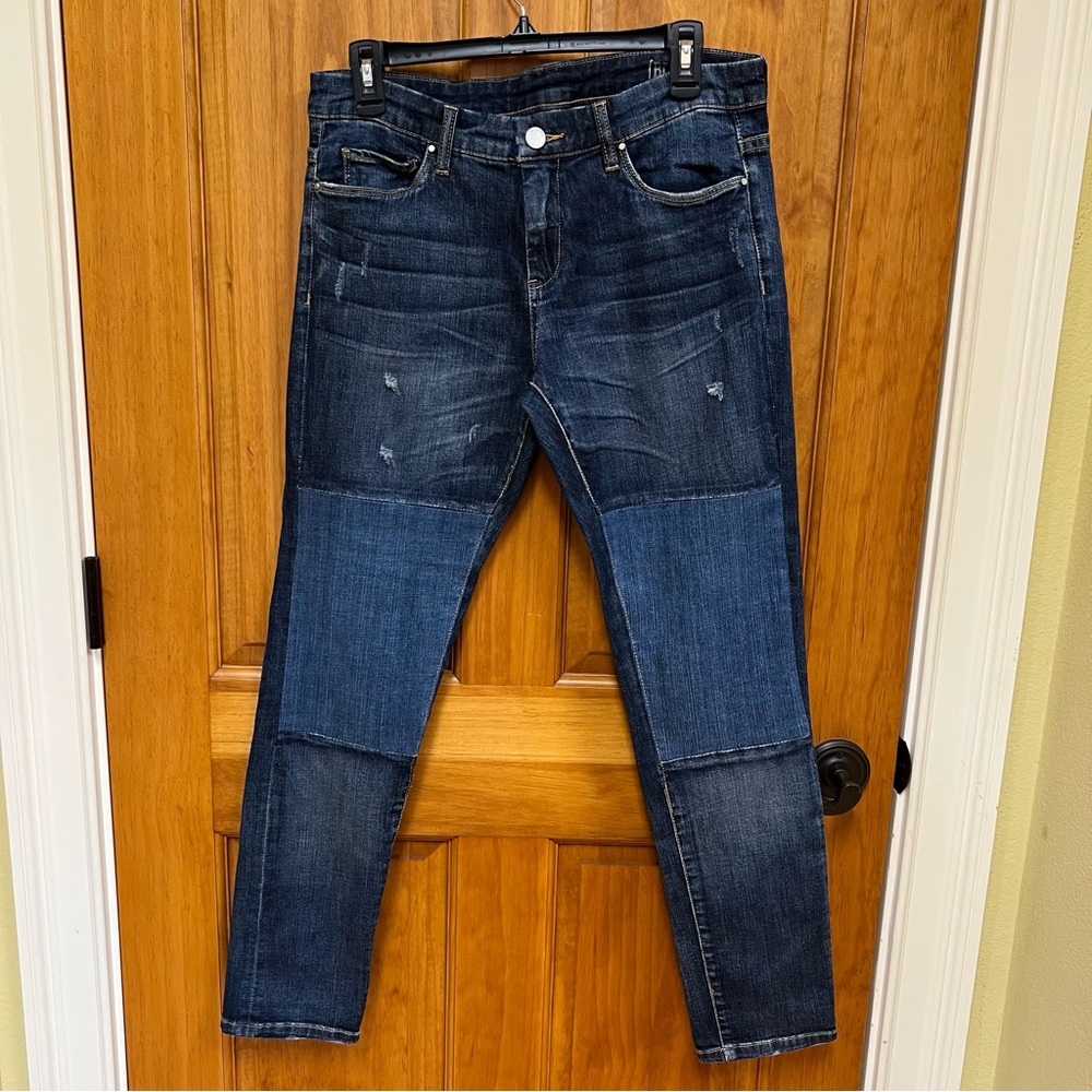 Blank NYC Knee Patch Jeans, Size 27